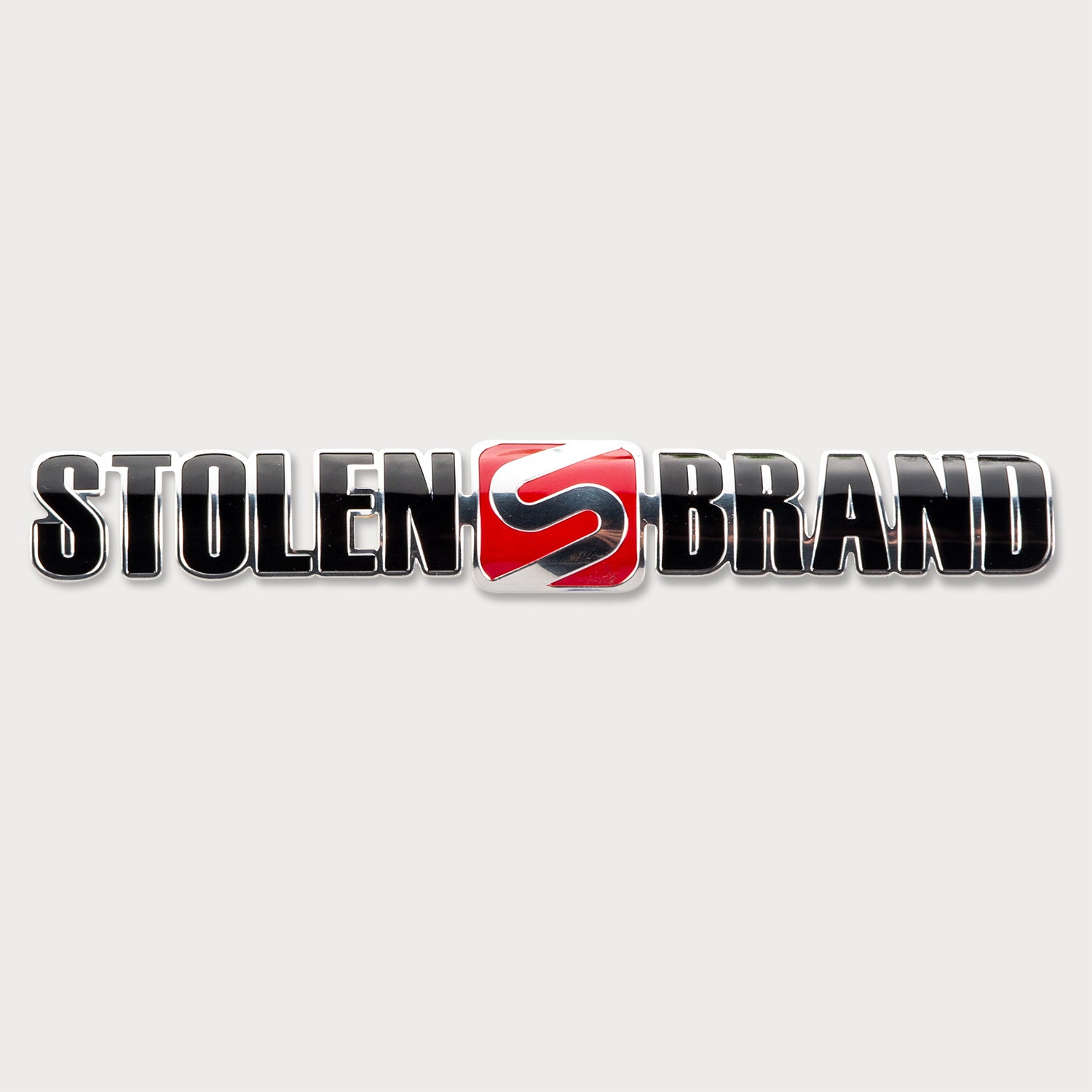 STOLEN BRAND METAL BADGE